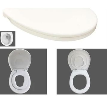 Arçe Nkp Twin Universal Adaptörlü Beyaz Çocuk Yetişkin Klozet Kapağı