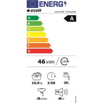 Arçelik 10140 PMF Çamaşır Makinesi