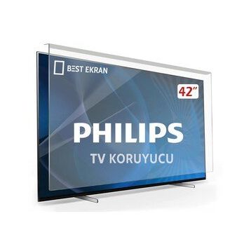Arçelik 42 İnç 106 Ekran Tv Ekran Koruma Paneli Kırılmaz Şeffaf Ekran Koruyucu