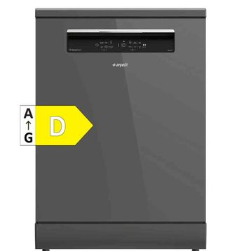 Arçelik 6166 Grion Gri 6 Programlı Bulaşık Makinesi