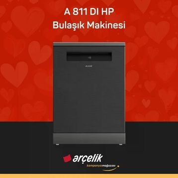 Arçelik A 811 di hp Bulaşık Makinesi