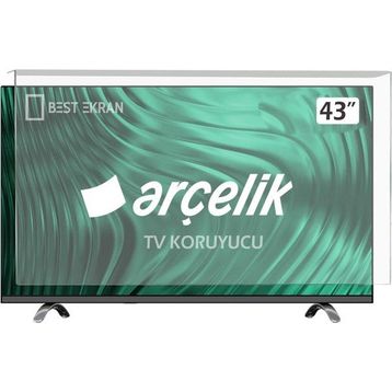 Arçelik A43K 580 43 İnç (109 Ekran) T Ayyıldız Pleksi 3 mm Tv Ekran Koruyucu