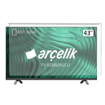 Arçelik A43K 580 43 İnç (109 Ekran) T Ayyıldız Pleksi 3 mm Tv Ekran Koruyucu