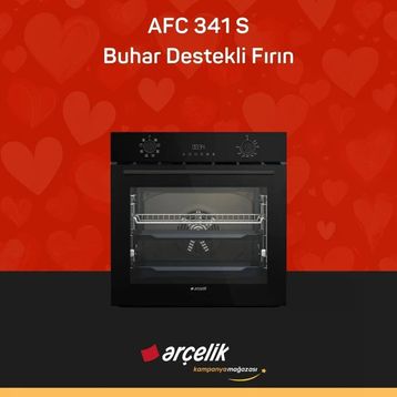 Arçelik AFC 341 S Siyah Ankastre Fırın
