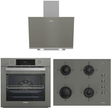 Arçelik AFC 342 G - OCD T 651 EG - ADE 606-2 G Gri 3'lü Ankastre Set