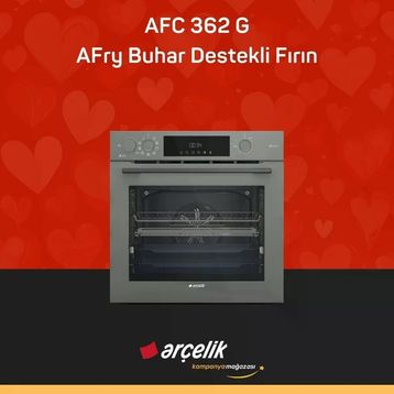 Arçelik AFC 362 G Gri Ankastre Fırın