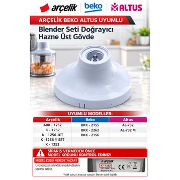 Arçelik ARK50HB/ARK52HB/ARK51HB Blender Hazne