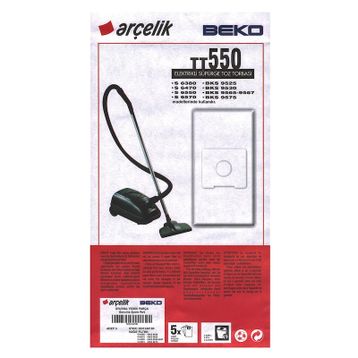 Arçelik Beko Compact S 9565 Uyumlu Süpürge Kağıt 10 Adet Toz Torbası