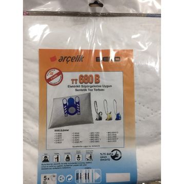 Arçelik-Beko Tt990 Elektrikli Süpürge Toz Torbası