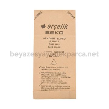 Arçelik ELiPSO Süpürge Torbası