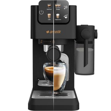 Arçelik Imperium Barista EM 3353 Siyah Espresso Kahve Makinesi