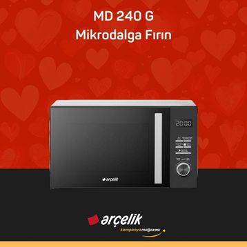 Arçelik MD 240 G Mikrodalga Fırın