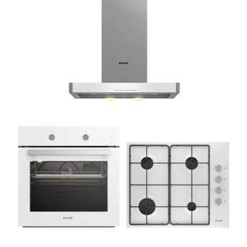 Arçelik OCL 607EM1B Beyaz Doğalgazlı Cam Ankastre Ocak