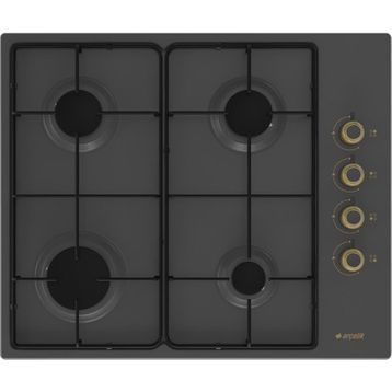 Arçelik OMD D 611 REA Antrasit Gazlı Metal Tablalı Ocak