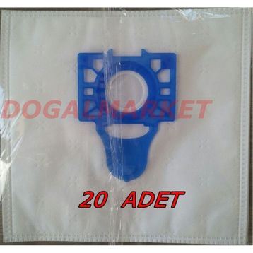 Arçelik Orijinal S 6255 20 Adet Toz Torbası + Filtre Hediyeli