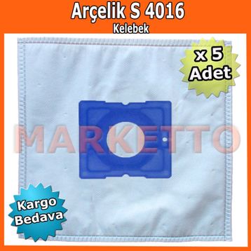 Arçelik S 4016 Kelebek Toz Torbası