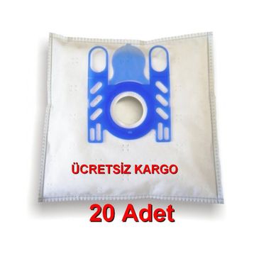 Arçelik S 4120 20 Adet Kanguru Süpürge Toz Torbası