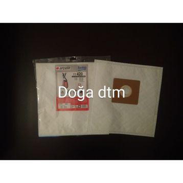 Arçelik S 4120 - 4122 - 4124 Kanguru Bez Toz Torbası