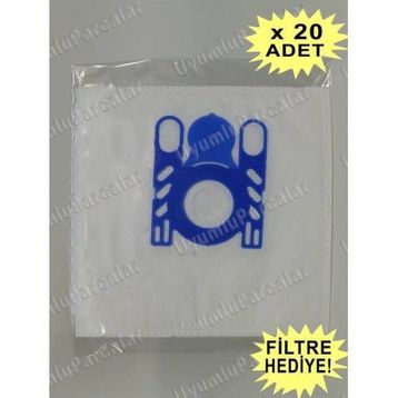 Arçelik S 4122 Kanguru Bez 20 Adet Toz Torbası