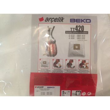 Arçelik S-4210 4240 4250 10 Adet Süpürge Toz Torbası