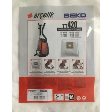 Arçelik S-4210 4240 4250 Süpürge Torbası