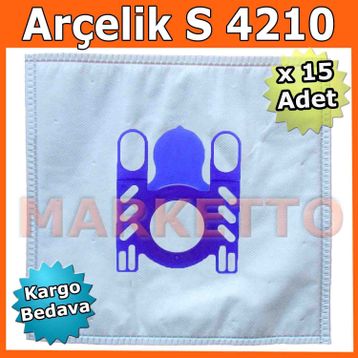 Arçelik S 4210 Bez Toz Torbası 20 Adet