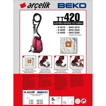 Arçelik S 4240 Toz Torbası