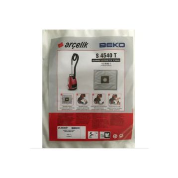 Arçelik S 4540 T Bez 20 Adet Süpürge Torbası