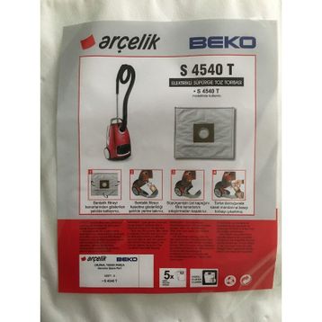 Arçelik S 4540 T Süpürge Torbası