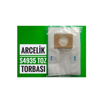 Arçelik S 4935 Tornado Eco Champ 20 Adet Toz Torbası