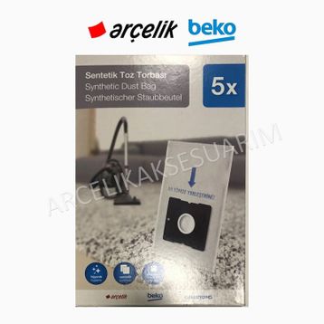 Arçelik S 4960 5 Adet Toz Torbası