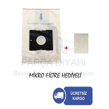 Arçelik S 4960 Tornado Flex Toz Torbası