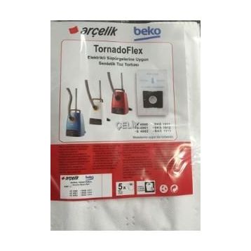 Arçelik S 4961 10 Adet Orjinal Bez Toz Torbası