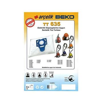 Arçelik S 6255 C-S 6255 P Süpürge Torbası