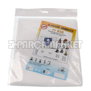 Arçelik S 6255 P Bez 20 Adet Toz Torbası