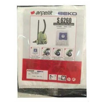 Arçelik S 6260 10 lu Süpürge Toz Torbası