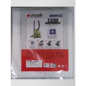 Arçelik S 6260 Sentetik Süpürge Torbası