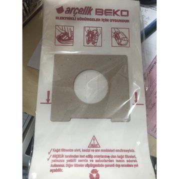 Arçelik S 6355 YP Bez Bez Kumaş 20 Adet Toz Torbası + Hediyeli Toz Torbası