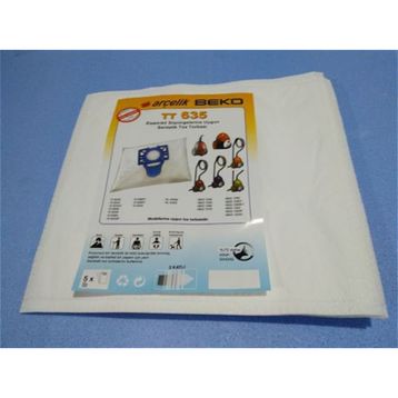 Arçelik S 6360 Süpürge 20 Adet Sentetik Toz Torbası