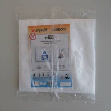 Arçelik S 6360 Süpürge 20 Adet Sentetik Toz Torbası