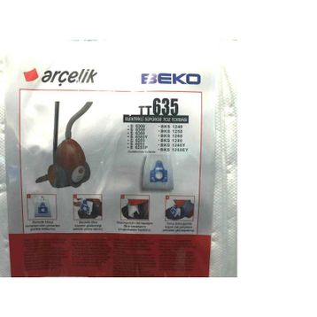 Arçelik S 6380 - 6380 Y Bez 20 Adet Toz Torbası