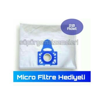 Arçelik S 6380 - 6380 Y Bez 20 Adet Toz Torbası