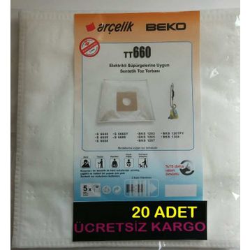 Arçelik S 6640 Toz Torbası