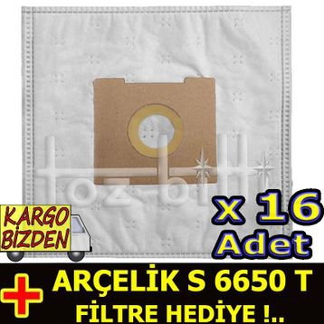Arçelik S 6650 T Toz Torbası
