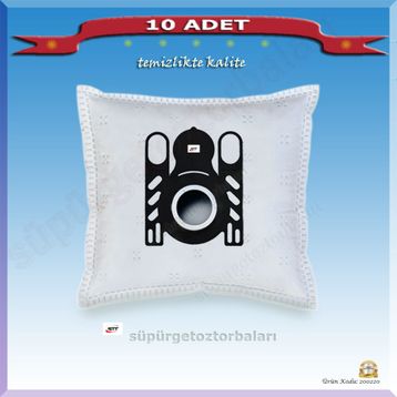 Arçelik S 6680 10 Adet Süpürge Torbası