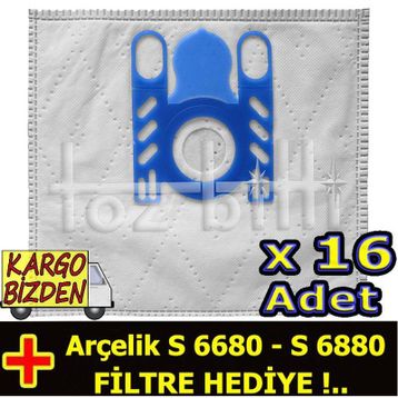 Arçelik S 6680 Toz Torbası