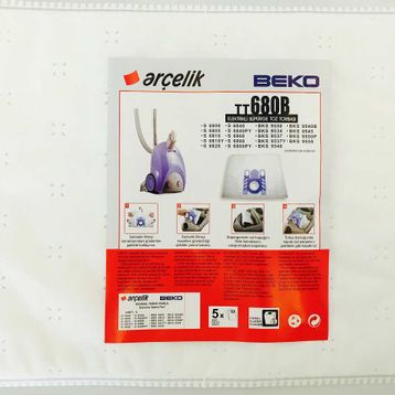 Arçelik S 6800 Elektrikli Süpürge Torbası
