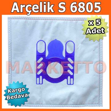 Arçelik S 6805 Toz Torbası