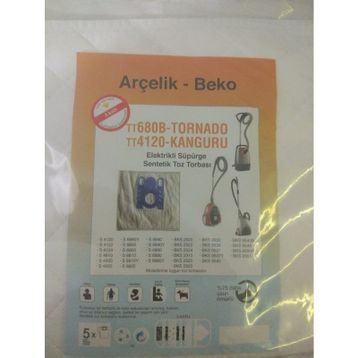 Arçelik S 6880 Elektrik Süpürge Torbası