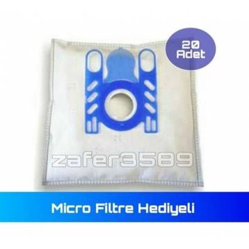 Arçelik S 6880 PY Bez 20 Adet Toz Torbası